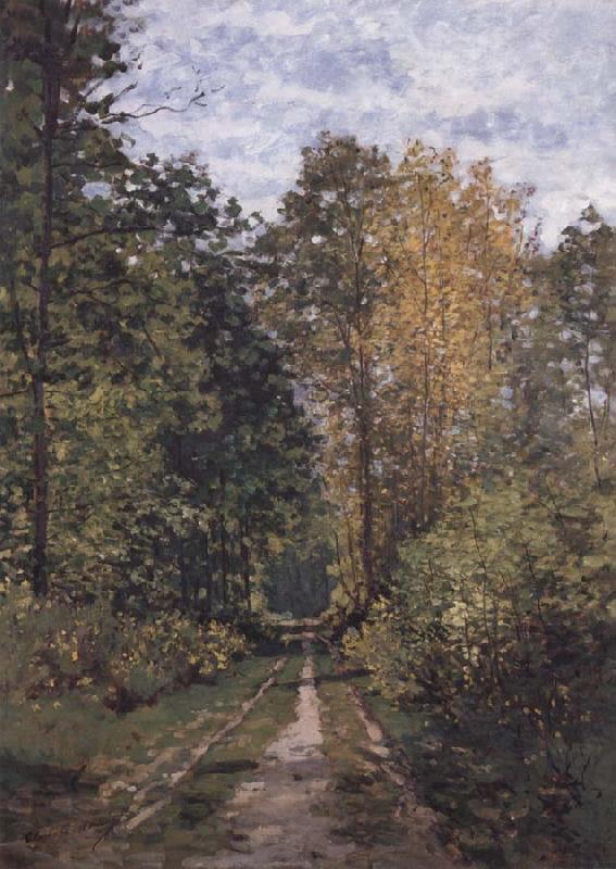 Claude Monet Path in the Forest China oil painting art